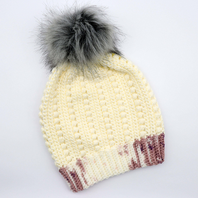 Raspberry Cake Slouchy Hat