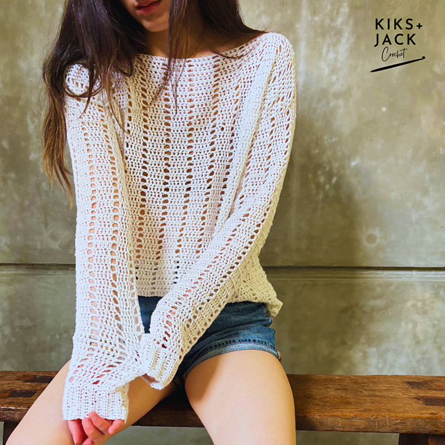 crochet long sleeve