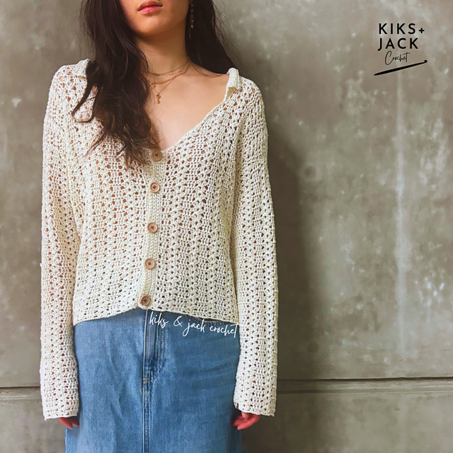 Ravelry: Classic Vintage Crochet Shirt pattern by Kiks + Jack Crochet