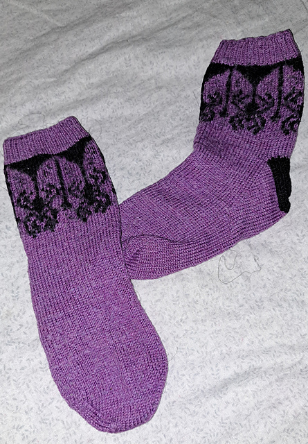 Spooky Spooder Socks