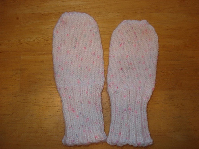 Thumbless Mittens, #3198 