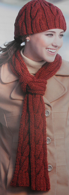 Starter Cable Scarf & Hat -- Hat