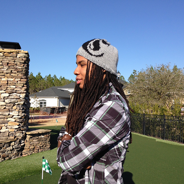 Black Letter Beanie