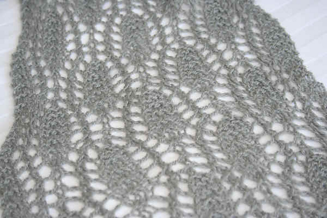 Leafy Lace Scarf