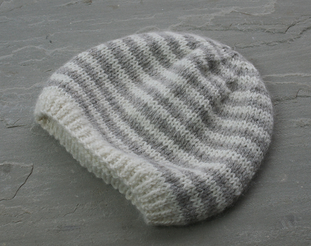 Striped Baby Beanie