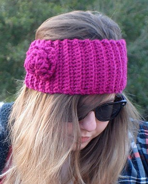 Headband Wrap with Flower