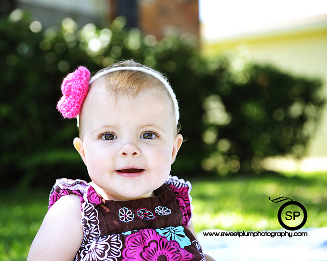 Baby Headband with Interchangeable Flowers