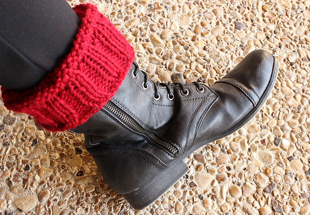 Ribbed Boot Cuffs