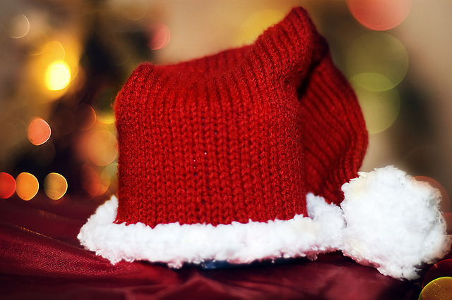 Santa Baby Knit Hat
