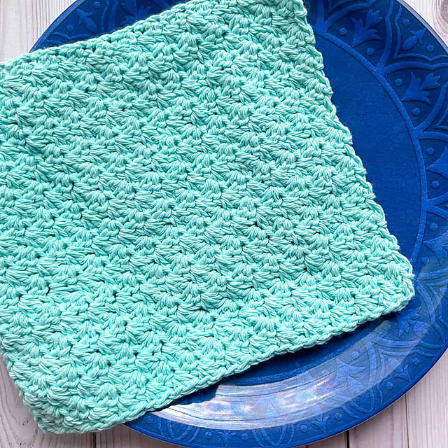 Suzette Stitch Washcloth