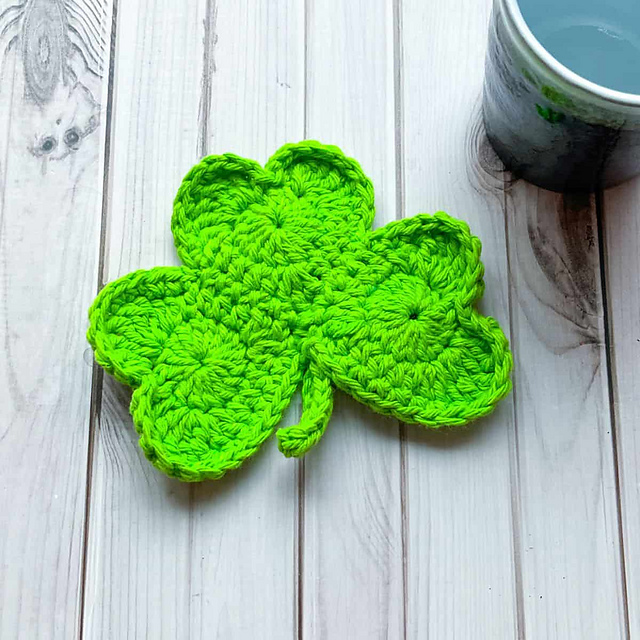 Shamrock Coaster