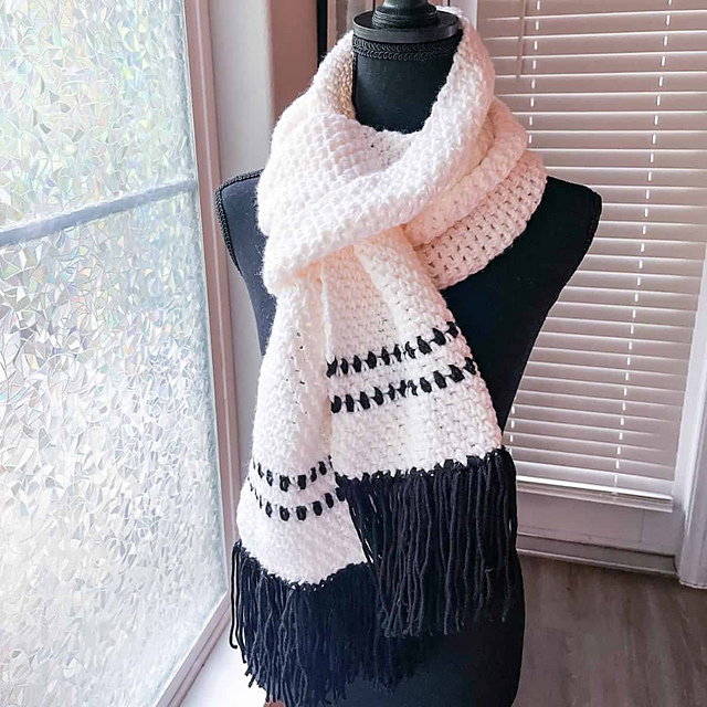 Linen Stitch Scarf