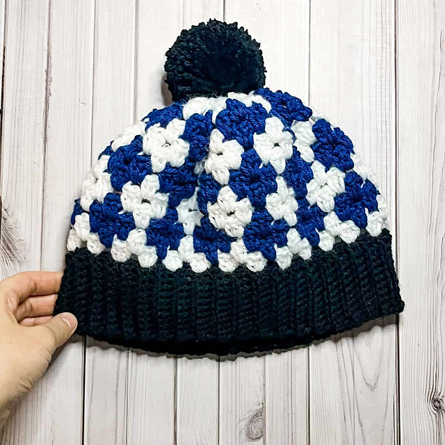 Crochet Granny Stitch Hat