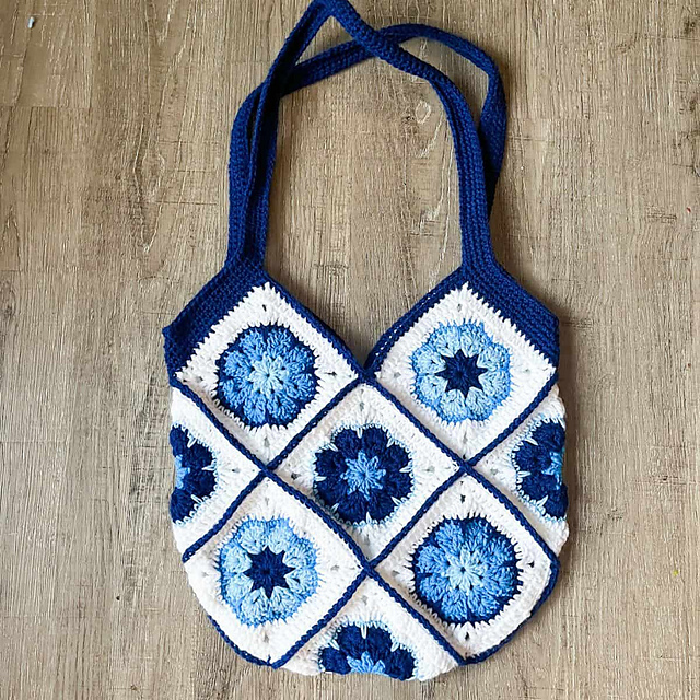 African Flower Bag