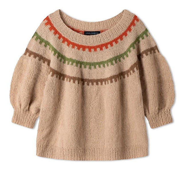 29 Rundpassen Pullover Nebbia