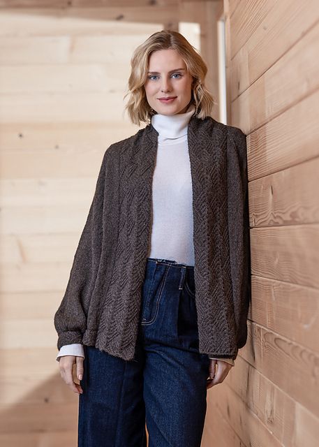 #17 Top Down Cardigan