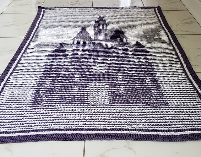 Fairy Castle Illusion Baby Blanket