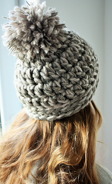 Super Chunky Pom Pom Beanie