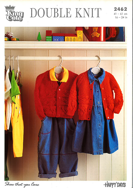 2462 Round and V Neck Cardigans
