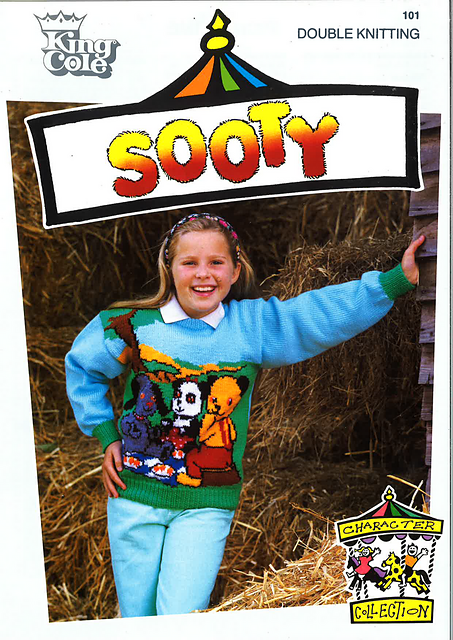 0101 Sooty Picnic Time Jumper