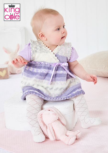 6046  Dress, Cardigan, Hat and Socks