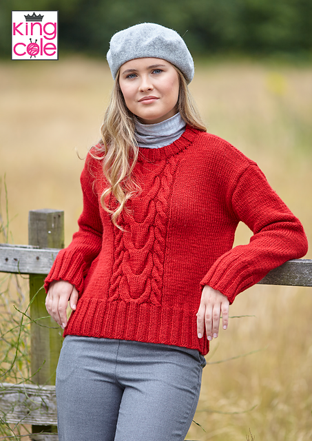6098 Cable Sweater