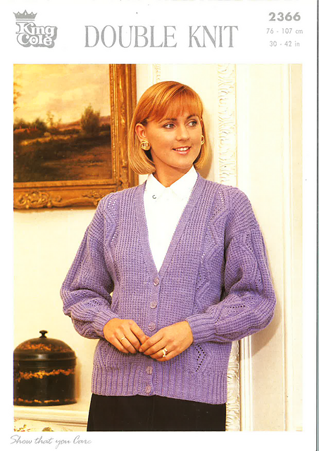 2366 Lady's Cardigan