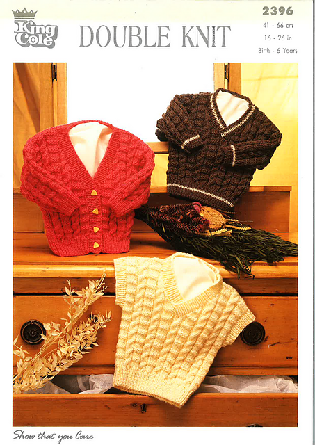 2396 Sweater, Cardigan and Slipover