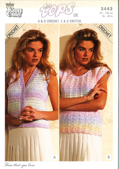 2442 Waistcoat and Tops