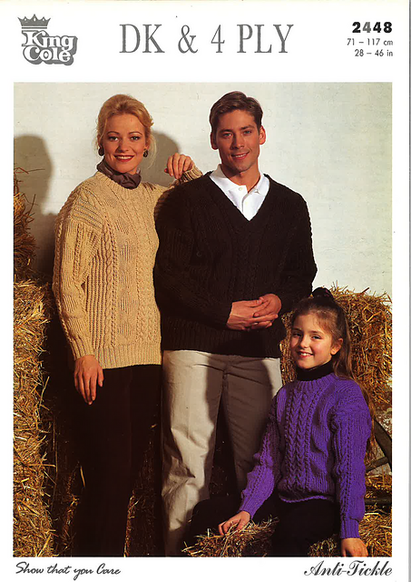 2448 V and Round Neck Sweaters