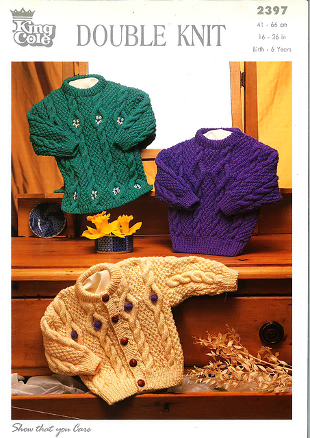 2397 Sweater, Cardigan and Tunic