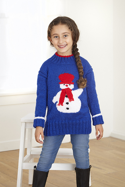 6147 Snowman Sweaters