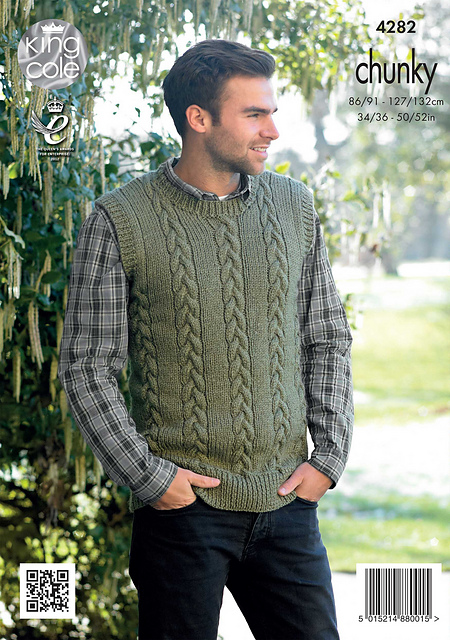 4282 Mens Sweater and Slipover