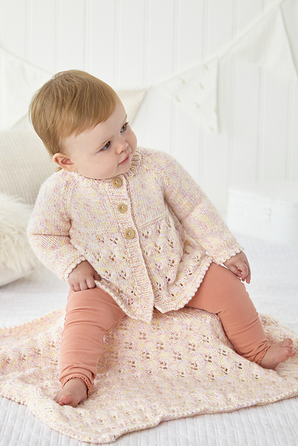 6060 Jacket, Cardigan and Blanket