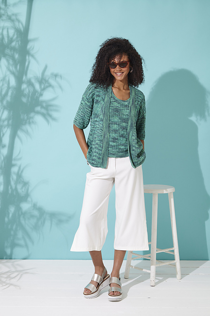 6126 Cardigan and Top