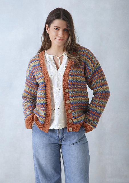 6344 Cardigan and Tank Top