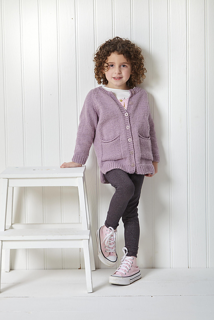 6184 Sweater, Cardigan and Hat
