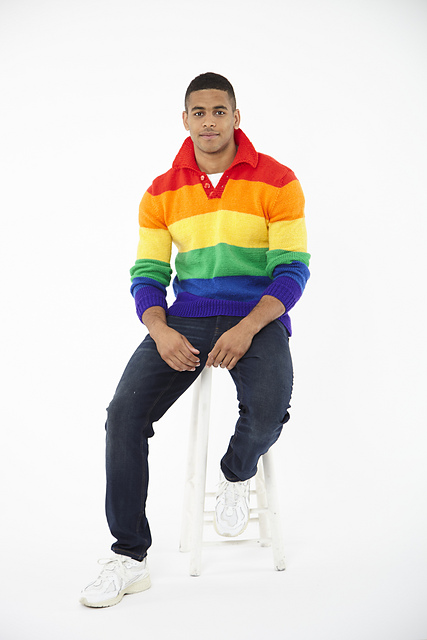 6121 Rainbow Sweater and Sweater Vest
