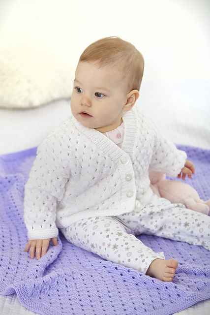 6013 Cardigans and Blanket