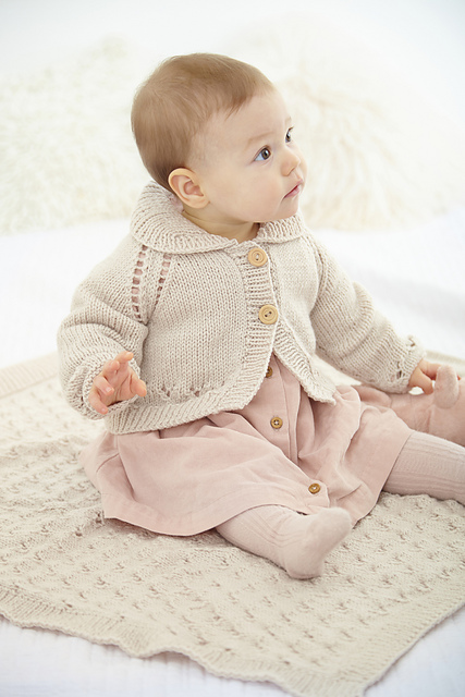 6014 Jacket, Cardigan and Blanket