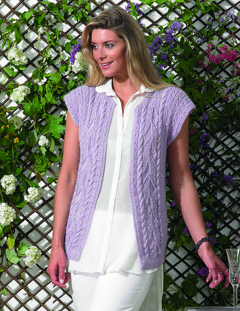 3634 Sweater and Cap Sleeved Cardigan