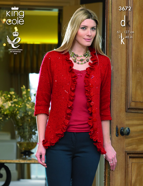 3672 Cardigan and Waistcoat