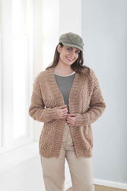 6340 Cardigan and Waistcoat