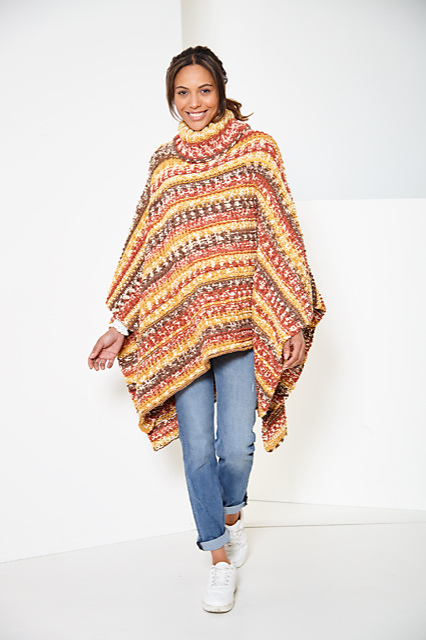 6073 Cardigan and Poncho