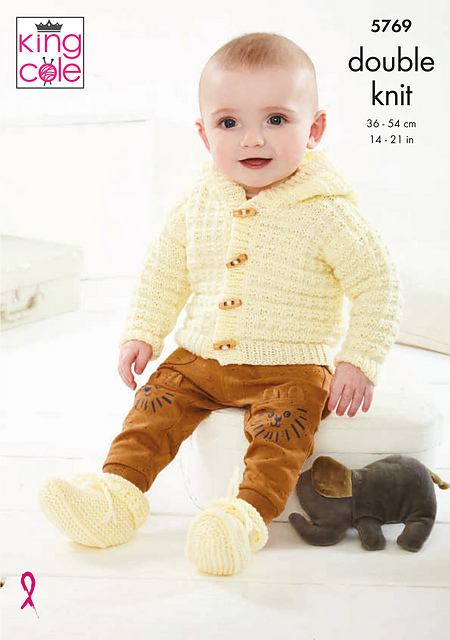 5769 Cardigan, Jacket, Bootees and Blanket