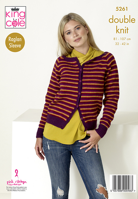 5261 Raglan Cardigans
