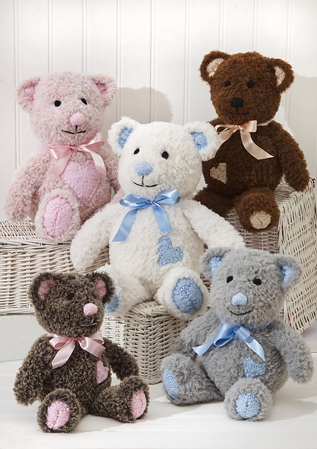 9207 Velveteen Teddy Bears
