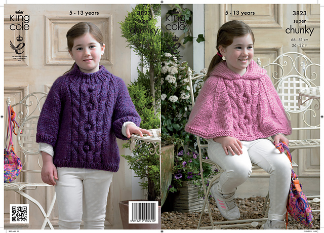 3823 Cape and Sweater