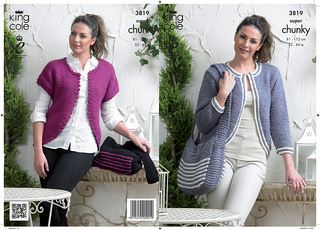 3819 Cardigans and Bag
