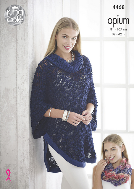 4468 Poncho, Cape and Snood